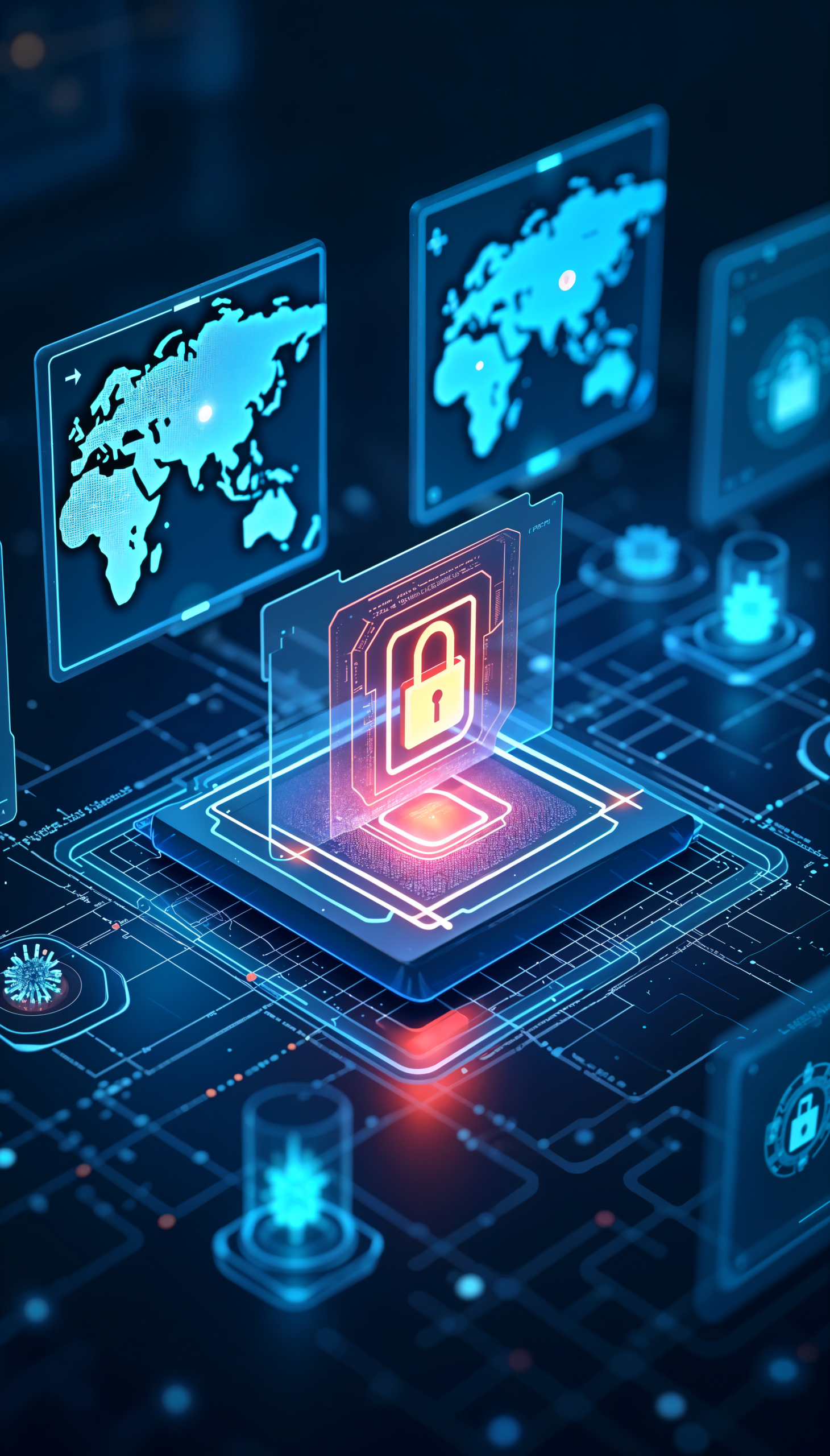 gradient technology background (2)